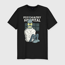 Мужская slim-футболка Bender - hospital