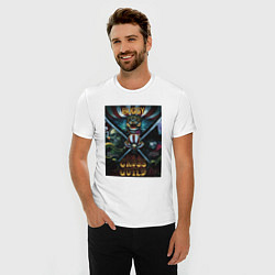 Футболка slim-fit Кроссгильдия Багги сама - One Piece, цвет: белый — фото 2
