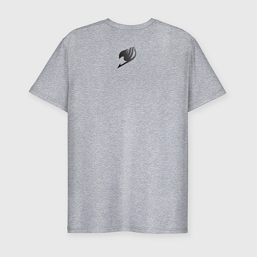 Мужская slim-футболка Fairy Tail heroes / Меланж – фото 2