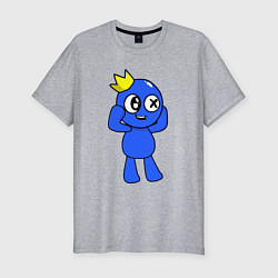 Футболка slim-fit Rainbow Friends, цвет: меланж