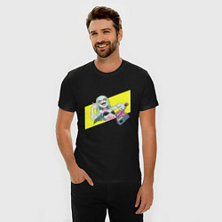 Футболка slim-fit Ребекка, цвет: черный — фото 2