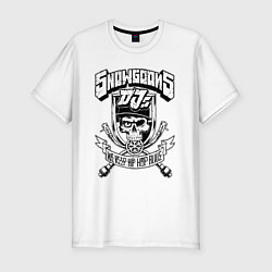 Футболка slim-fit Snowgoons Djs, цвет: белый