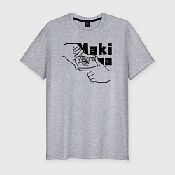 Футболка slim-fit Глаза Макимы, цвет: меланж
