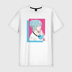 Футболка slim-fit Юкито Орикаса - Семёрка идолов, цвет: белый