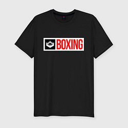 Футболка slim-fit Ring of boxing, цвет: черный
