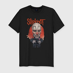 Футболка slim-fit Slipknot art, цвет: черный