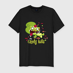 Мужская slim-футболка Nutty - candy kills