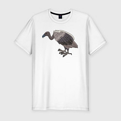 Футболка slim-fit Стервятник, цвет: белый