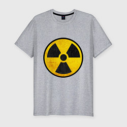 Футболка slim-fit Atomic Nuclear, цвет: меланж