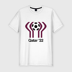 Футболка slim-fit Qatar - 22, цвет: белый