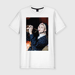Футболка slim-fit Hyunjin Circus, цвет: белый