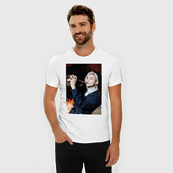 Футболка slim-fit Hyunjin Circus, цвет: белый — фото 2