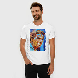 Футболка slim-fit Tom Cruise - film actor, цвет: белый — фото 2