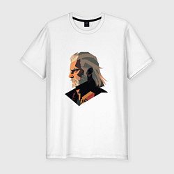 Футболка slim-fit The Witcher, цвет: белый