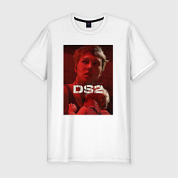 Футболка slim-fit Lea Seydoux and bb, цвет: белый