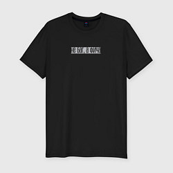 Футболка slim-fit Это не баг, а фича, цвет: черный