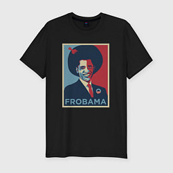 Футболка slim-fit Frobama, цвет: черный