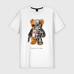 Футболка slim-fit Future is now, цвет: белый