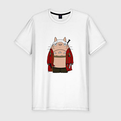 Футболка slim-fit Totoro Dante, цвет: белый