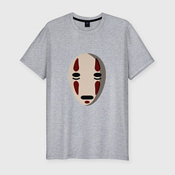 Футболка slim-fit Безликий, цвет: меланж
