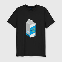 Футболка slim-fit Milk one pack vagodroch, цвет: черный