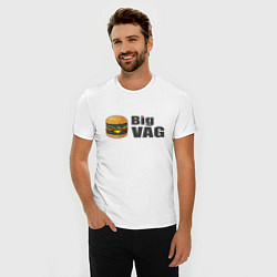 Футболка slim-fit Big VAGodroch, цвет: белый — фото 2