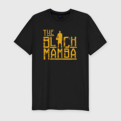 Футболка slim-fit The black mamba, цвет: черный