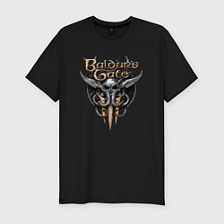 Футболка slim-fit Baldurs Gate III, цвет: черный