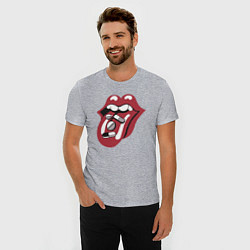 Футболка slim-fit Rolling stones pills, цвет: меланж — фото 2