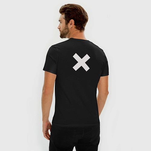 Мужская slim-футболка Doubt / Черный – фото 4