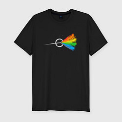 Футболка slim-fit Покемоны в стиле Pink Floyd, цвет: черный