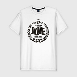 Мужская slim-футболка Juve forza