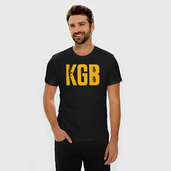 Футболка slim-fit KGB, цвет: черный — фото 2