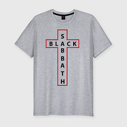 Футболка slim-fit Black Sabbath, цвет: меланж