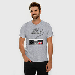 Футболка slim-fit Джойстик, цвет: меланж — фото 2