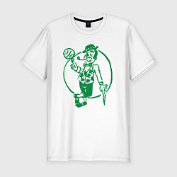 Футболка slim-fit Celtics man, цвет: белый