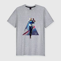 Футболка slim-fit Street Fighter 6 Cammy, цвет: меланж