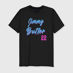 Футболка slim-fit Jimmy Butler 22, цвет: черный