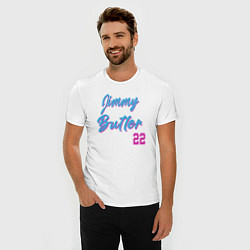 Футболка slim-fit Jimmy Butler 22, цвет: белый — фото 2