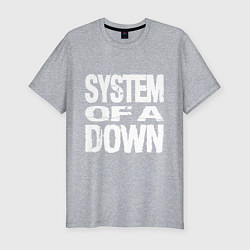 Футболка slim-fit SoD - System of a Down, цвет: меланж