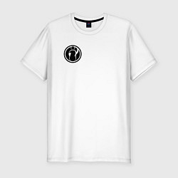 Футболка slim-fit Invictus Gaming лого, цвет: белый