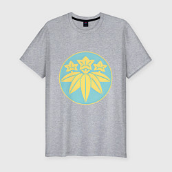 Футболка slim-fit Кисо Минамото Total War: Shogun 2, цвет: меланж