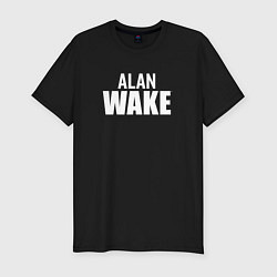Футболка slim-fit Alan Wake logo, цвет: черный