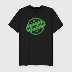 Футболка slim-fit Yerevan, цвет: черный