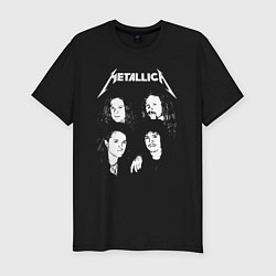 Футболка slim-fit Metallica band, цвет: черный