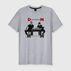 Футболка slim-fit Depeche Mode 2023 Memento Mori - Dave & Martin 02, цвет: меланж