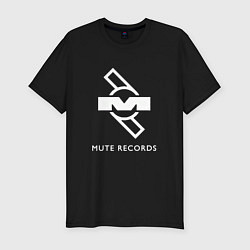 Футболка slim-fit Depeche Mode Mute Records Logo, цвет: черный