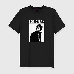 Футболка slim-fit Tribute to Bob Dylan, цвет: черный