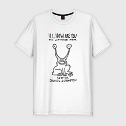 Футболка slim-fit Kurt Cobain Hi How Are You, цвет: белый