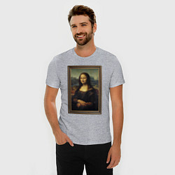 Футболка slim-fit Mona Lisa - original, цвет: меланж — фото 2